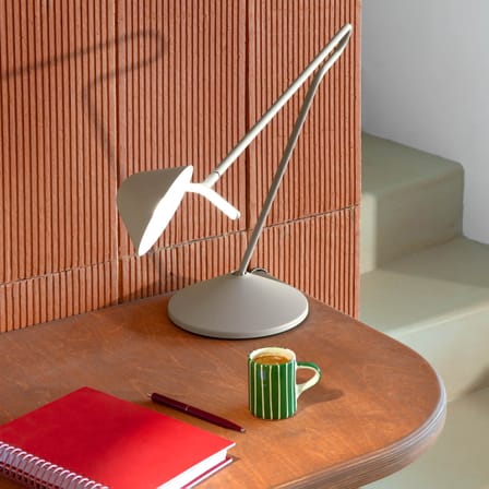 Lampe de bureau Pixi LED métal gris / Orientable - Fermob