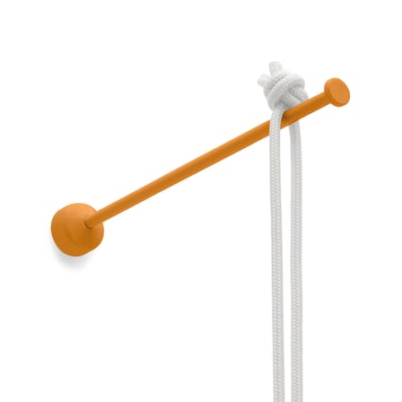 Applique d'extérieur Chap-O métal orange / Lampe sans fil - Fatboy