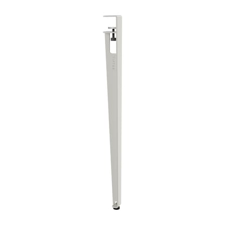 Pied avec fixation étau OUTDOOR métal gris / H 75 cm - Pour créer table d'extérieur - TIPTOE