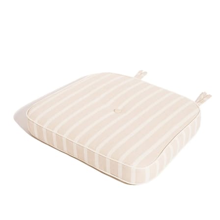 Stapelbarer Stuhl Al Fresco metall beige / Inklusive Kissen - BUSINESS & PLEASURE