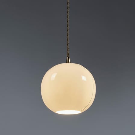 Suspension Cosmo céramique blanc / Ø 15.5 cm - Serax