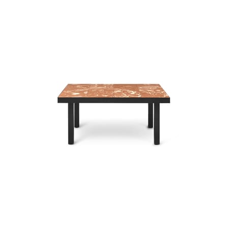 Table basse Flod Tiles   / 81 x 60 cm - Carreaux d'argile faits mains - Ferm Living