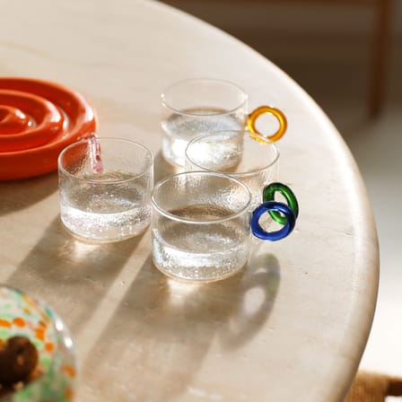 Set de 4 tasses Chiquito verre - & klevering