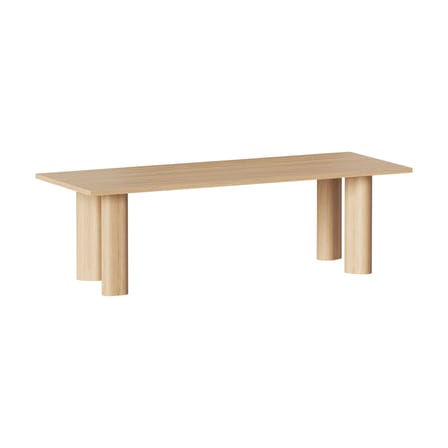 Tavolo rettangolare Galta Forte legno naturale / 240 x 90 cm - KANN DESIGN