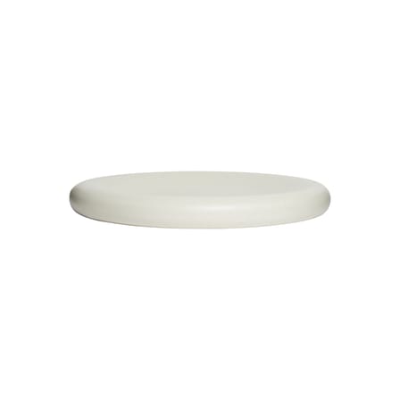 Teller Dough keramik weiß / Ø 38 x H 3,7 cm - TOOGOOD