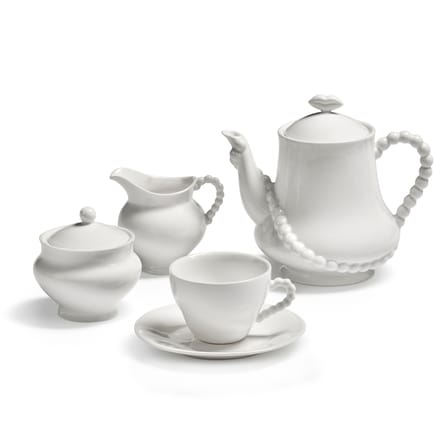Théière Perle Fine céramique blanc - Serax