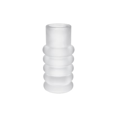Vase Press Stem verre blanc - Tom Dixon
