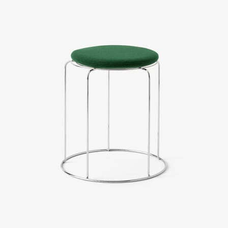 Accessoire  tissu vert / Coussin aimanté pour tabourets Wire - &tradition