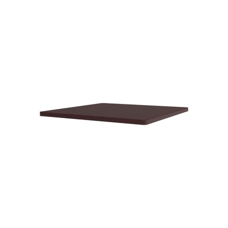  Accessory wood red / Top Tray for Panton Wire Single - W 34.8 x D 34.8 cm - MONTANA