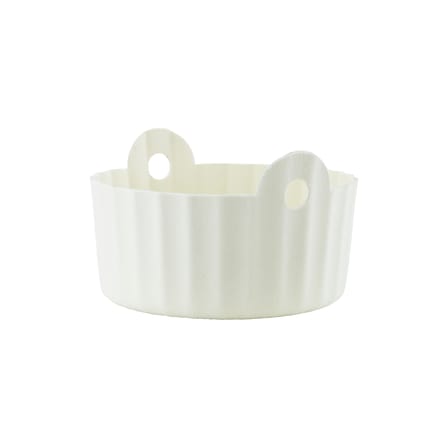 Colu Basket textile beige / Ø 44 cm - Recycled felt - Normann Copenhagen