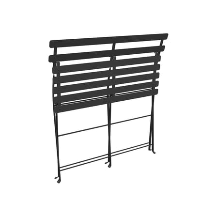 Bistro Banquette extérieure metal black / Folding - 2 seater / L 88 cm - Fermob