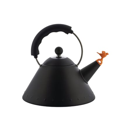 Bouilloire 9093 - Oisillon métal noir / Edition anniversaire 40 ans - 2 L /Induction - Alessi