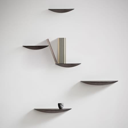 Étagère Gridy Fungi bois noir / Medium - L 30 cm - Audo Copenhagen