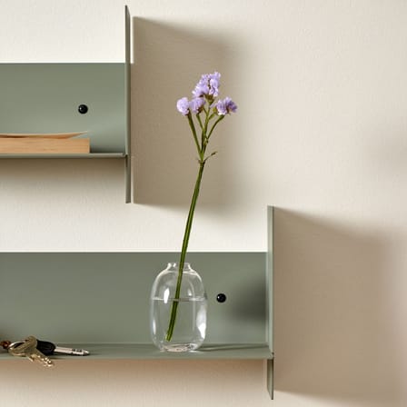 Étagère Pli métal vert / L 20 x P 15 cm - TIPTOE