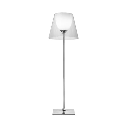 Lampadaire K Tribe F3 métal plastique transparent / H 183 cm - Flos