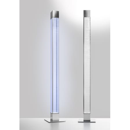 Lampadaire Mimesi LED métal transparent / Bluetooth - H 193 cm - Artemide