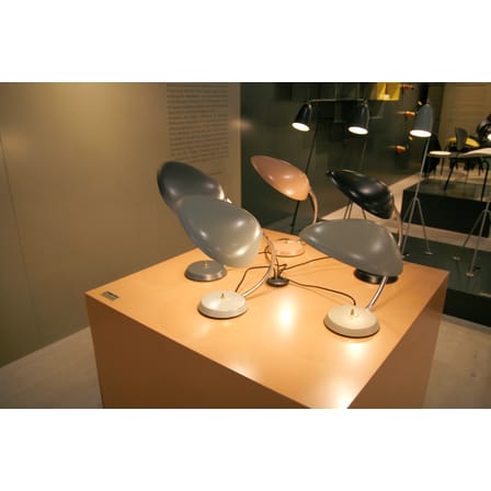 Lampe de table Cobra métal noir / Grossman - Réédition 1949 - Gubi