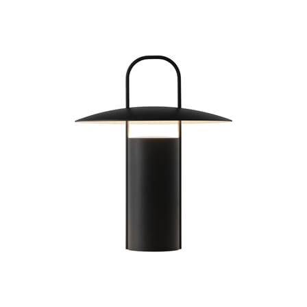 Lampe extérieur sans fil rechargeable Ray métal noir / Ø 21 x H 23,5 cm - Audo Copenhagen