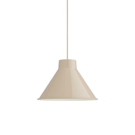 Pendelleuchte Top metall beige / Ø 28 x H 19 cm - Stahl - Muuto