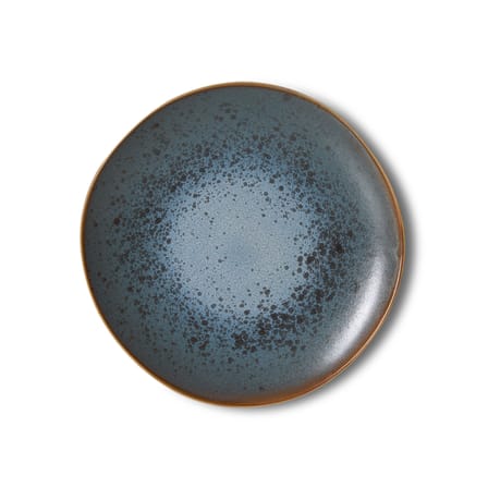Piatto da dessert 70s ceramics ceramica blu / Set di 2 - Ø 17,5 cm - HK LIVING