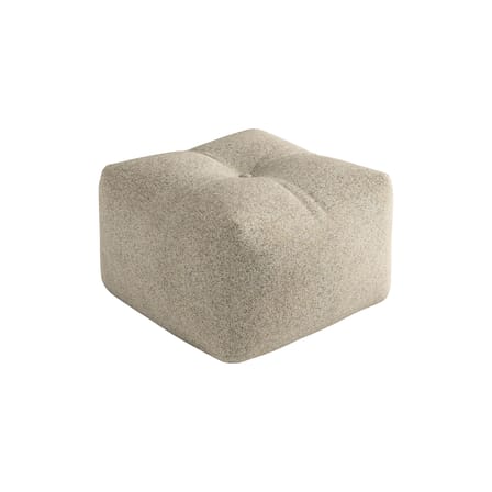 Pouf Buddy tessuto beige / 50 x 50 cm - KARUP