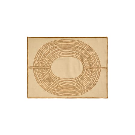 Set de table Mirage jaune / 45 x 35 cm - Brodé main - Maison Sarah Lavoine