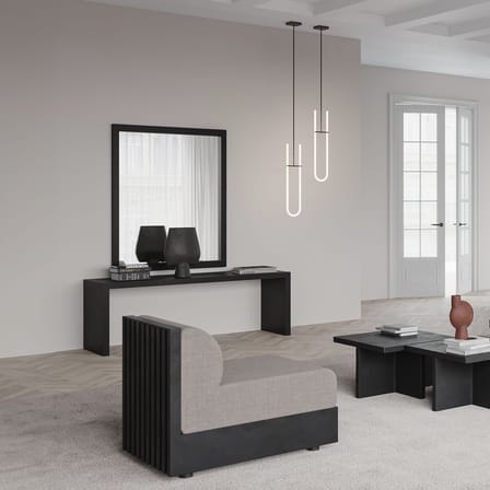 Suspension Curve LED / L 16 x H 70 cm - 101 COPENHAGEN