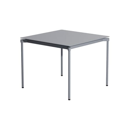 Table carrée Fromme métal gris / Aluminium - 70 x 70 cm - Petite Friture