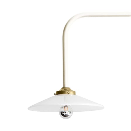 Wandleuchte mit Stromkabel Hanging Lamp n°5 metall beige / H 100 x B 90 cm - valerie objects