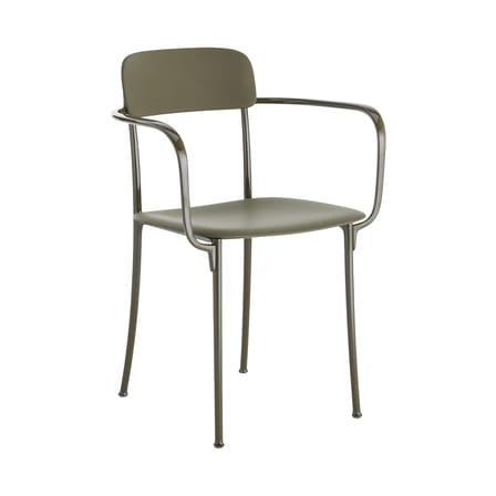 Armlehnstuhl Savoia plastikmaterial grün - Kartell