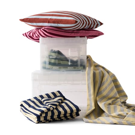 Boîte Blox Small plastique transparent / 36 x 26 x H 28,5 cm - STUDIO ABOUT