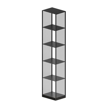 Étagère Tristano Large métal noir / H 190 cm - Zeus
