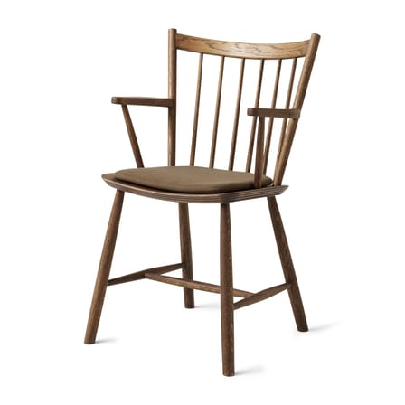 Fauteuil de repas J42 bois naturel / Réédition 1950 - Hay
