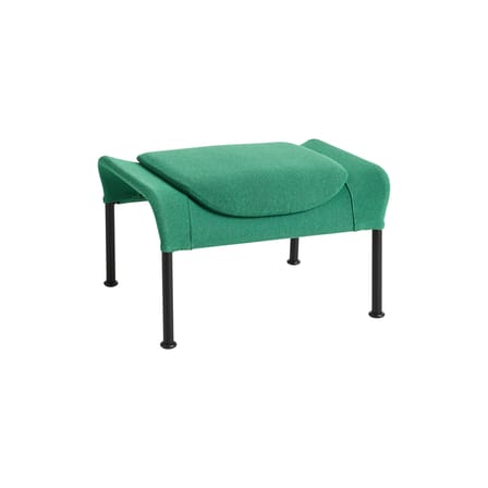 O2 Footrest textile green - Hay
