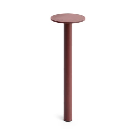 Kabellose, wiederaufladbare Außenlampe Host Large metall rot / LED - H 30 cm / Magnetische Befestigung - Hay