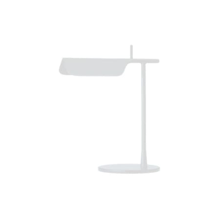 Lampe de table Tab T LED métal blanc / orientable - Flos