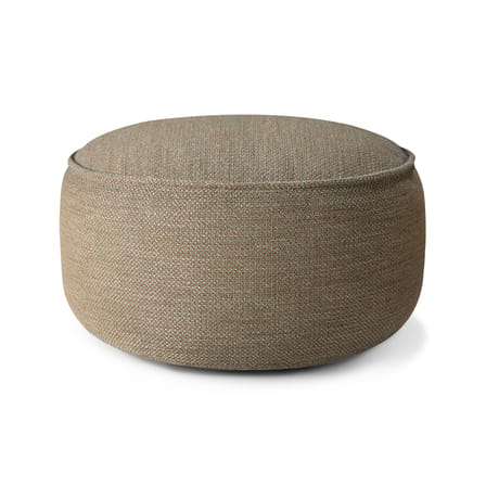 Pouf d'extérieur Donut XL Outdoor tissu gris / Ø 80 cm - Ethnicraft