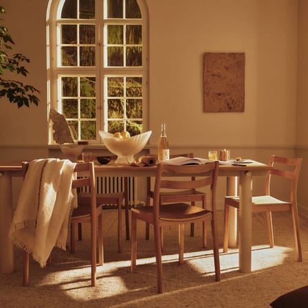 Atura Rectangular table natural wood / 200 x 90 cm - Ferm Living