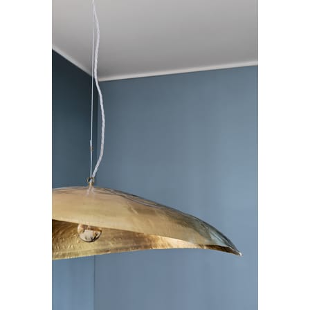 Suspension Brass 95 or métal / L 80 cm - Gervasoni