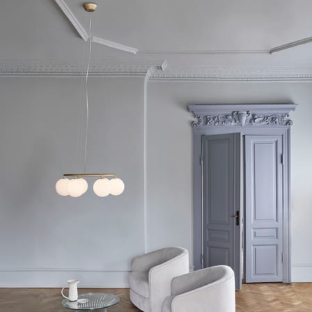 Suspension Miira 6 Circular verre / Ø 80 cm - NUURA