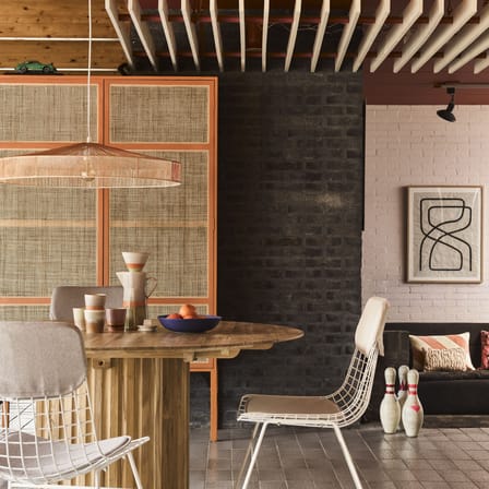 Suspension Rope beige / Ø 70 cm - Corde de papier - HK LIVING