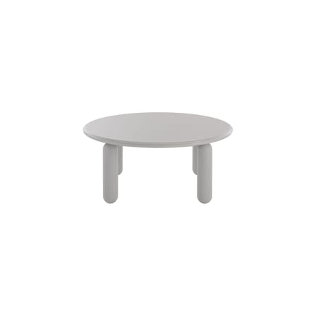 Table basse Undique Mas bois gris / Ø 85 x H 30 cm - Patricia Urquiola, 2023 - Kartell