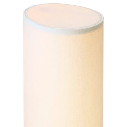 The Unbound LED Table lamp textile white / H 45 cm - Fabric & marble / Swivels - Gubi