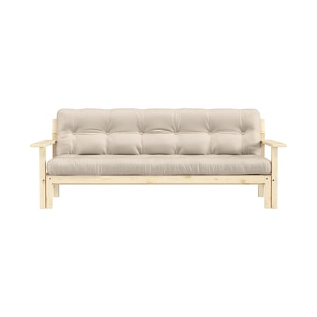 Schlafcouch Unwind holz beige / L 218 cm - KARUP