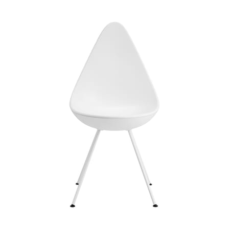 Chaise Drop plastique blanc / Réédition 1958 - Fritz Hansen