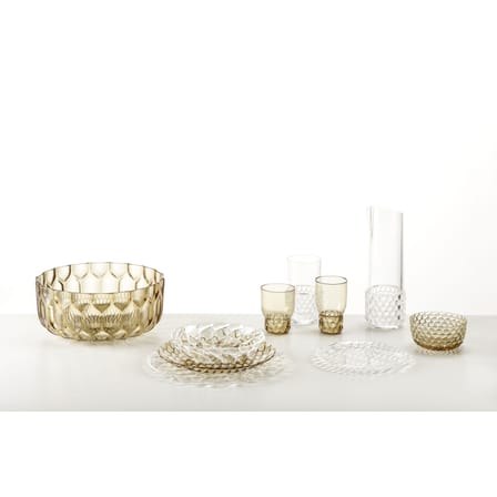 Coupelle Jellies Family plastique bleu / Ø 14 cm - Kartell