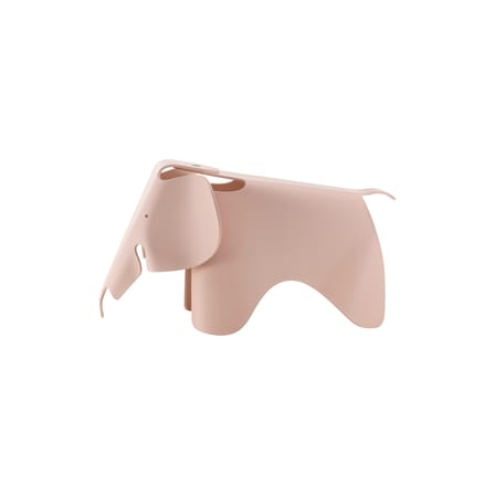Décoration Eames Elephant RE (1945) rose / L 78,5 cm - Plastique recyclé - Vitra