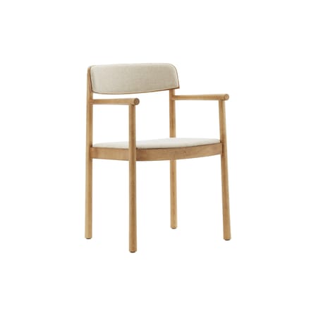 Fauteuil rembourré Timb tissu beige - Normann Copenhagen
