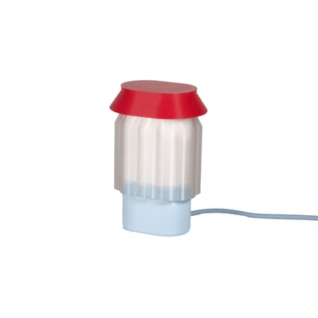 Lampada da tavolo Nour materiale plastico multicolore / Plastica riciclata - Made in France - Warren & Laetitia