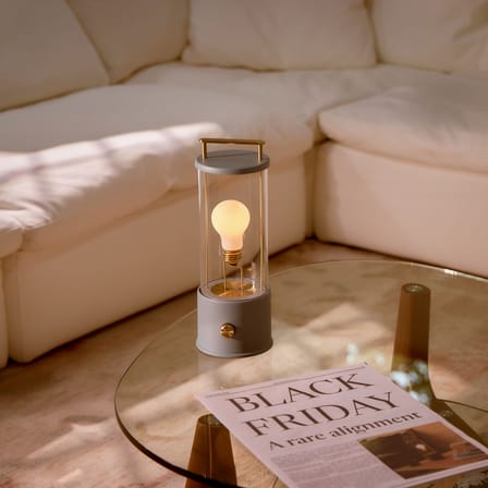 Lampe sans fil rechargeable The Muse 2.0 métal bleu / IP44 - TALA